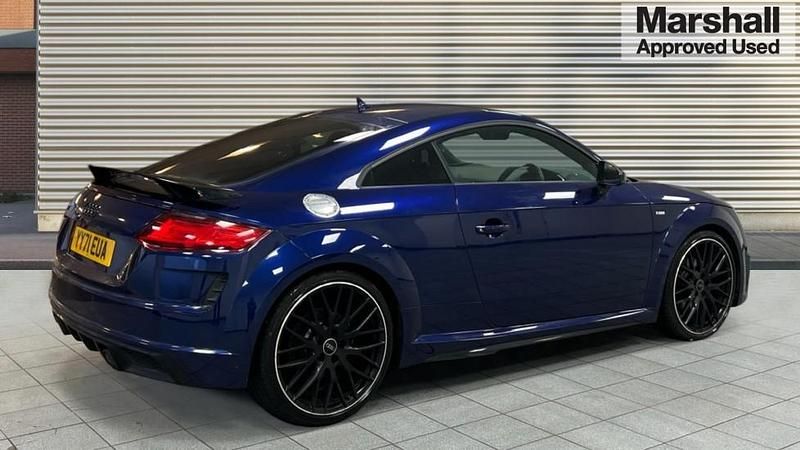 Used Audi TT Black Edition 197 HP (144 kW) 2021 Blue Coupe