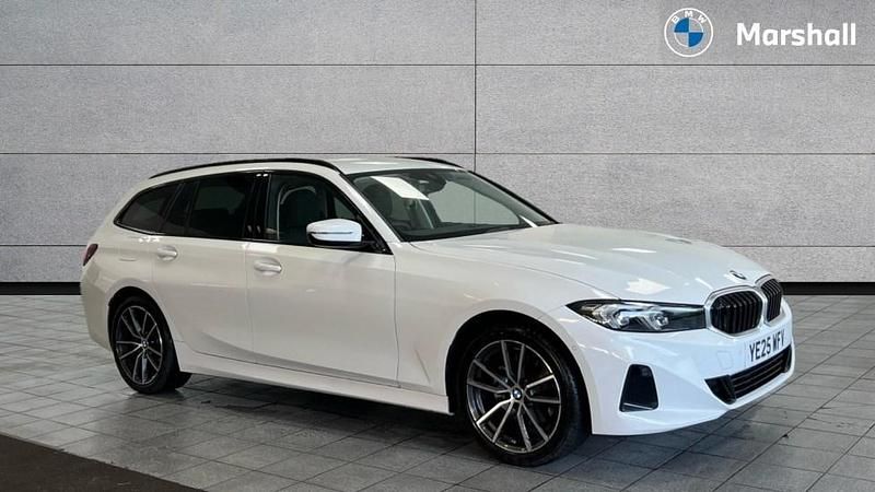 White Used 2025 BMW 320 Sport Line Estate | £29,491 (Super price) - Image 1/4