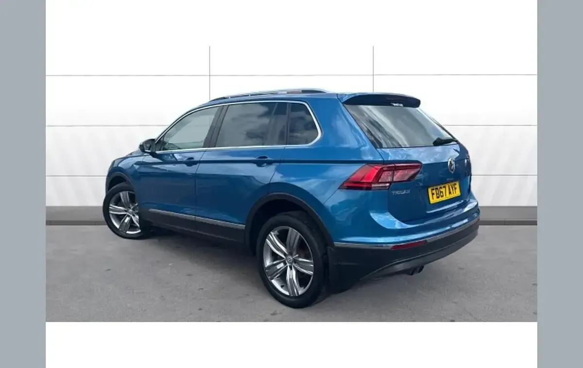 Used VW Tiguan SEL 180 HP (132 kW) 2017 Blue SUV
