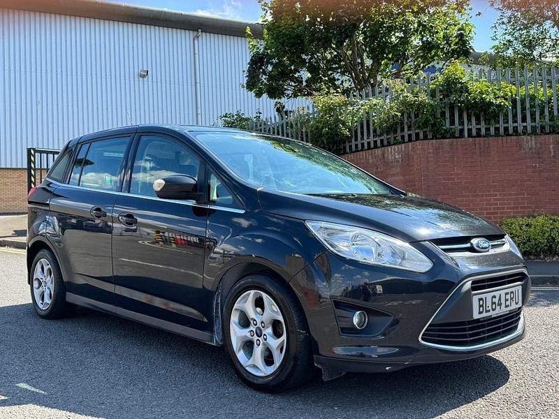 Used Ford Grand C-Max Zetec 115 HP (84 kW) 2015 Black MPV