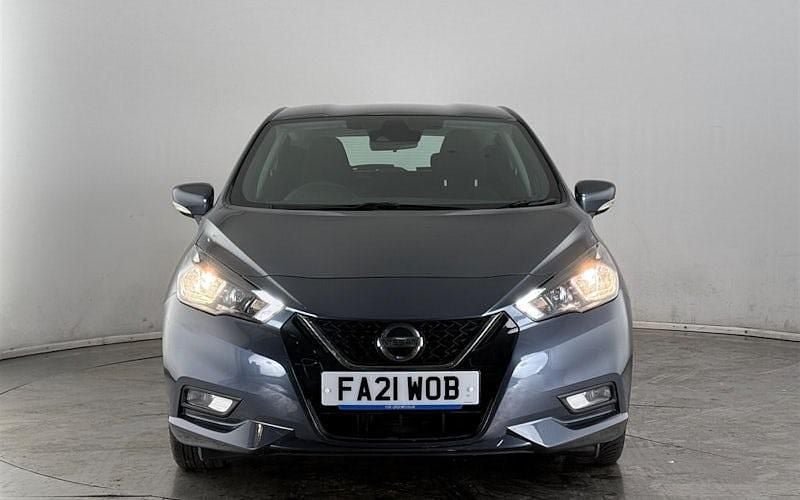 Used Nissan Micra Acenta 92 HP (67 kW) 2021 Grey Hatchback