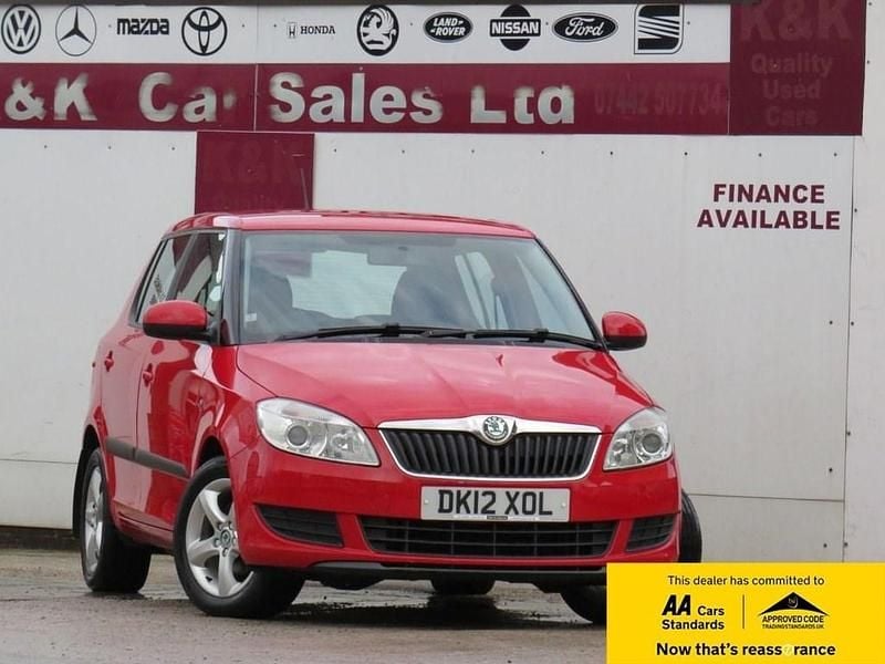 Red Used 2012 Skoda Fabia SE Hatchback | £3,995 (Good price) - Image 1/4