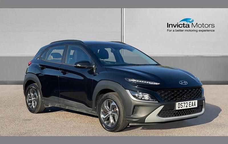 Black Used 2022 Hyundai Kona SE SUV | £15,350 (Good price) - Image 1/4