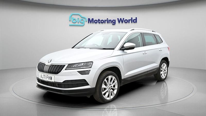Used Skoda Karoq SE L 148 HP (108 kW) 2021 Silver SUV