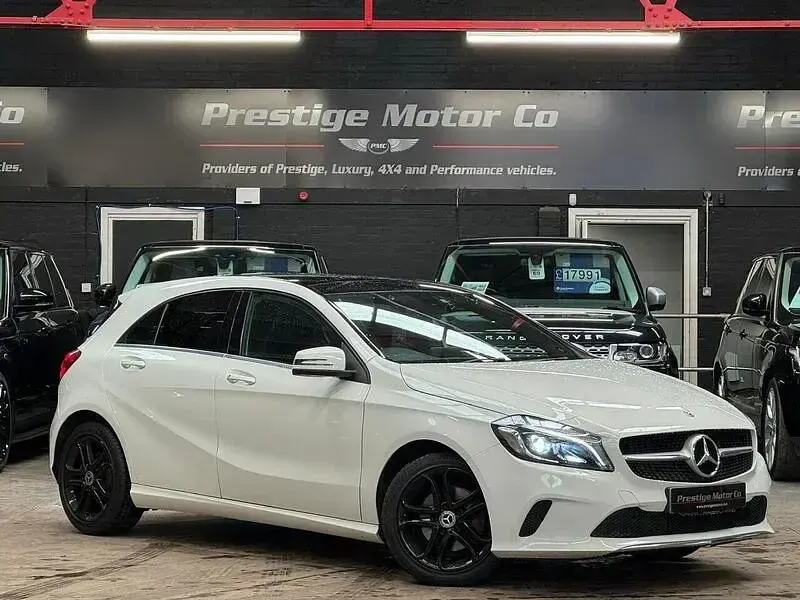 Used Mercedes A200 Sport Edition 156 HP (114 kW) 2018 White Hatchback
