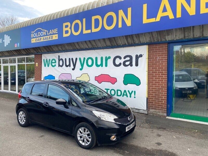 Used Nissan Note Acenta 90 HP (66 kW) 2016 Black MPV