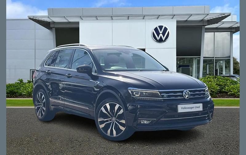 Used VW Tiguan R-line 150 HP (110 kW) 2017 Black SUV