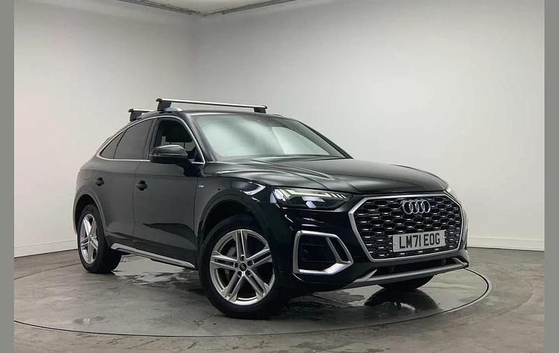 Used Audi Q5 Sportback S-Line 295 HP (216 kW) 2021 Black SUV