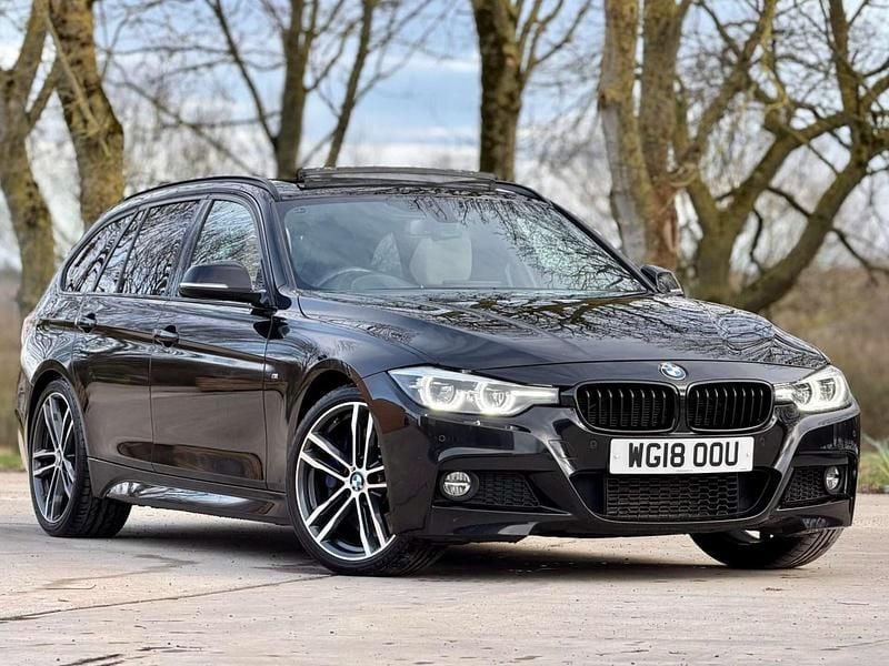Used BMW 330 M Sport 2018 Black Estate