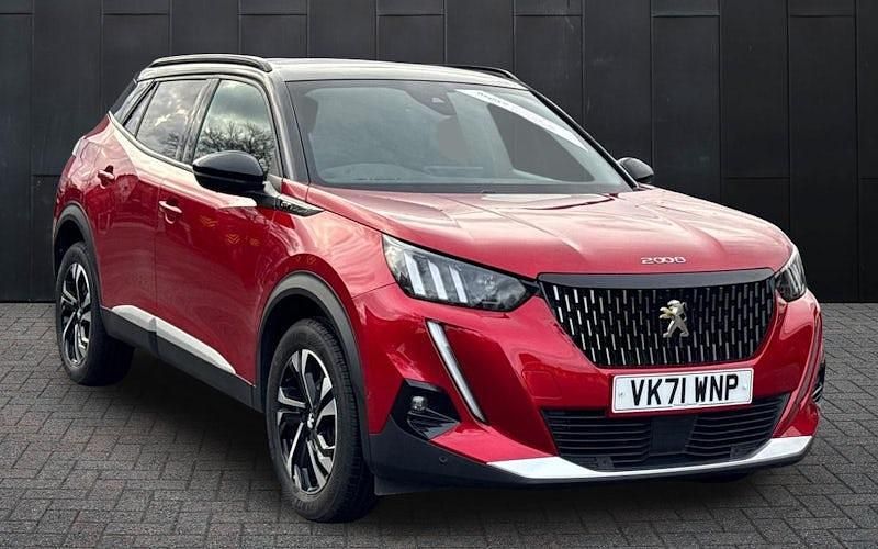 Red Used 2022 Peugeot 2008 GTi SUV | £15,391 (Fair price) - Image 1/3