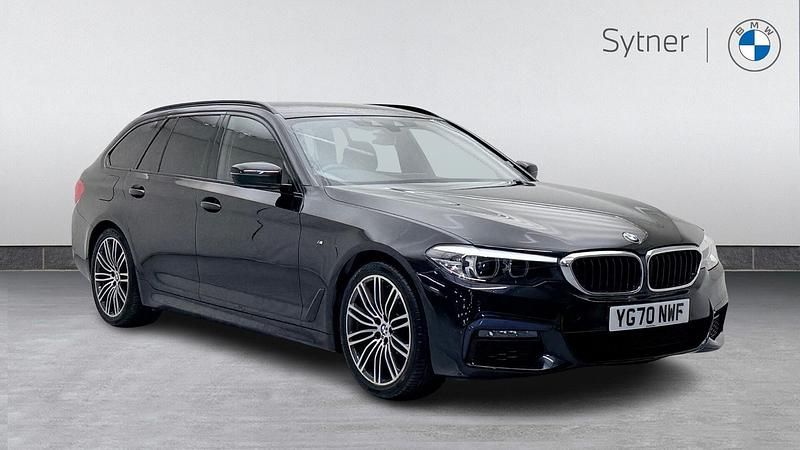 Used BMW 520 M Sport 187 HP (137 kW) 2020 Black Estate
