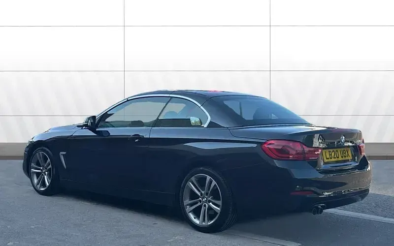 Used BMW 420 Sport Line 190 HP (139 kW) 2020 Black Cabriolet