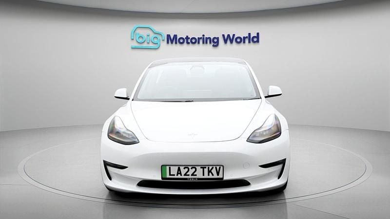 Used Tesla Model 3 Long Range AWD 366 kW (498 HP) 2022 White Sedan
