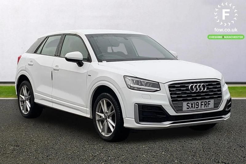 Used Audi Q2 S-Line 116 HP (85 kW) 2019 White SUV