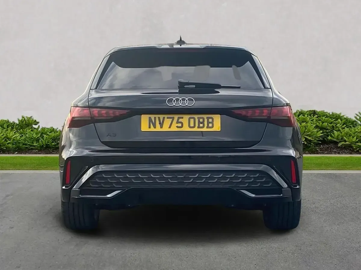 Used Audi A3 e-tron S-Line 2025 Black Hatchback