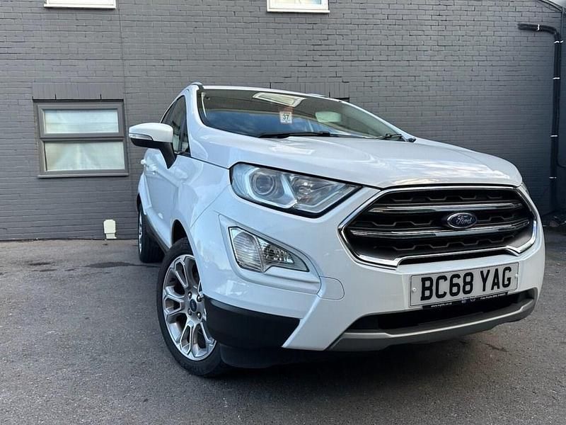 Used Ford Ecosport Titanium 125 HP (91 kW) 2019 White SUV