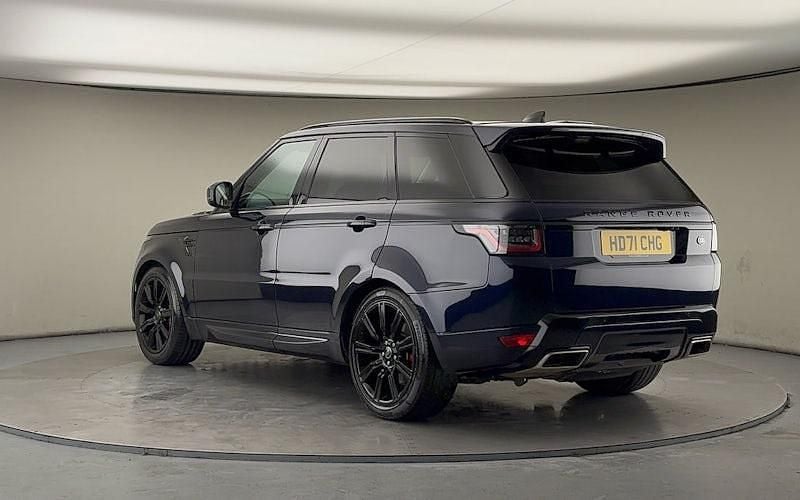 Used Land Rover Range Rover Sport HSE Dynamic 300 HP (220 kW) 2021 Portofino blue SUV