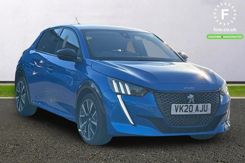 Blue Used 2020 Peugeot 208 GT-line Hatchback | £12,699 (Fair price) - Image 1/3