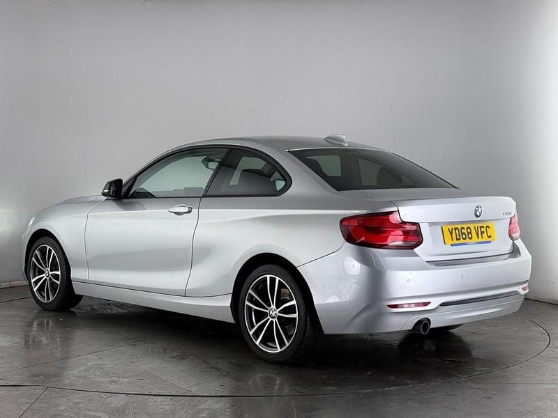 Used BMW 218 Sport Line 2018 Silver Coupe