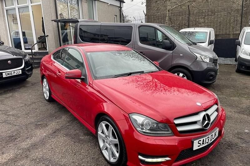 Used Mercedes C180 AMG 2013 Red Coupe