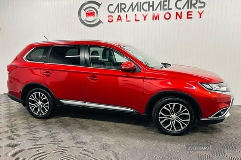 Red Used 2016 Mitsubishi Outlander SUV | £6,950 (Fair price) - Image 1/1