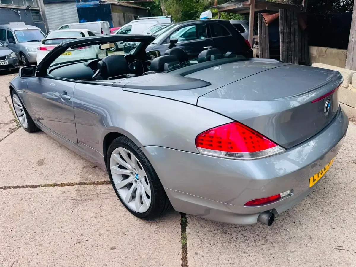 Used BMW 630 Cabriolet Sport Line 2008 Grey Cabriolet
