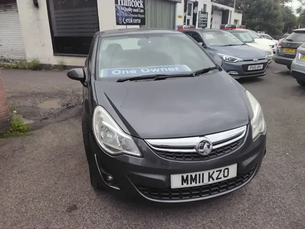 Used Vauxhall Corsa Excite 2011 Grey Hatchback
