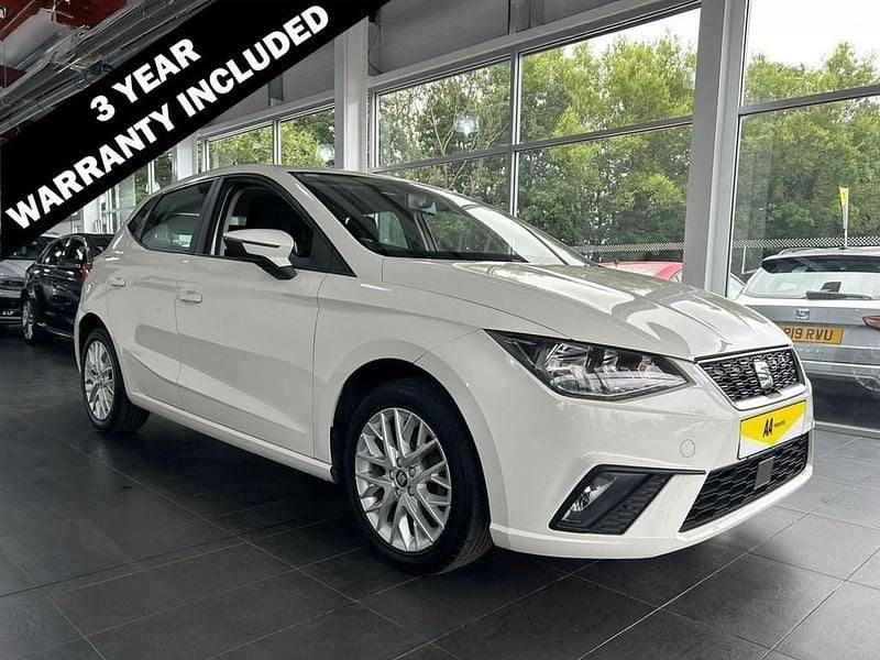 White Used 2018 Seat Ibiza SE Technology Hatchback | £8,495 (Fair price) - Image 1/2