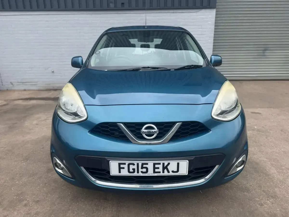 Usata Nissan Micra Acenta 2015 Blu Utilitaria