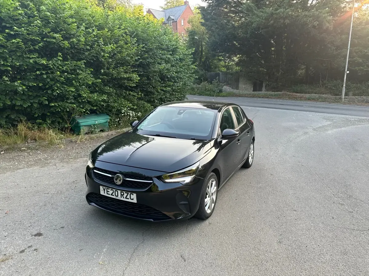 Used Vauxhall Corsa 75 HP (55 kW) 2020 Black Hatchback