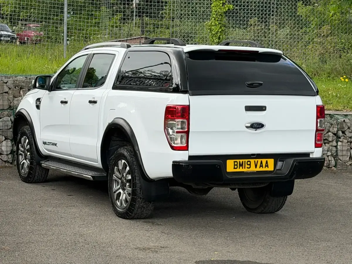 Used Ford Ranger Wildtrack 200 HP (147 kW) 2019 Frozen white Pickup