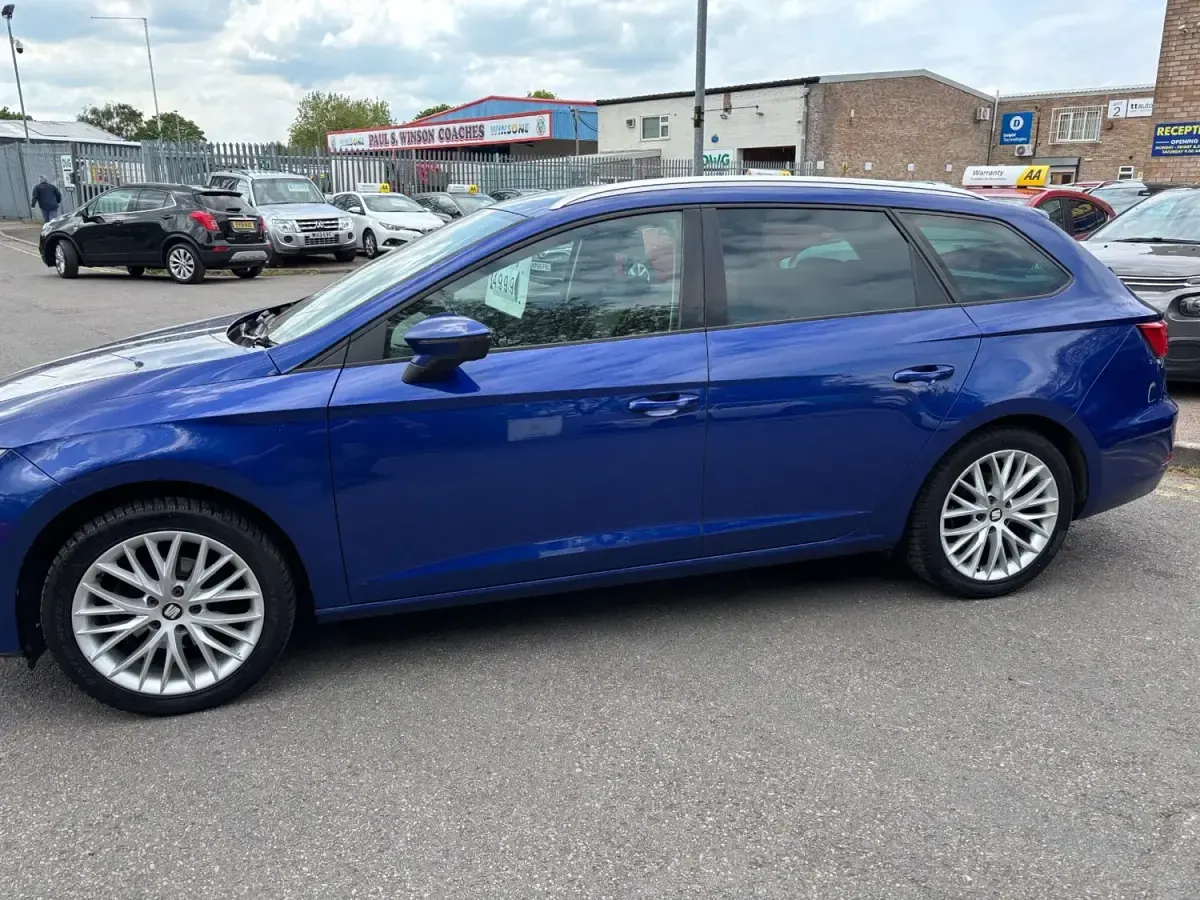 Second-hand Seat Leon SE Dynamic 2018 Albastru Break