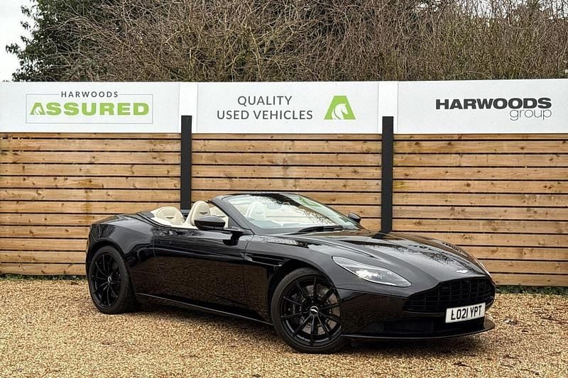 Black Used 2021 Aston Martin DB11 Cabriolet | £90,950 (Good price) - Image 1/4