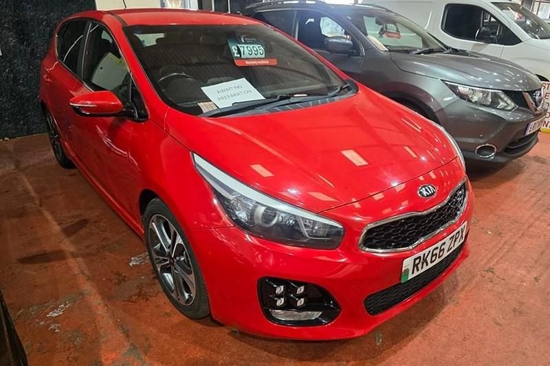 Used Kia Ceed GT-Line 2016 Red Hatchback