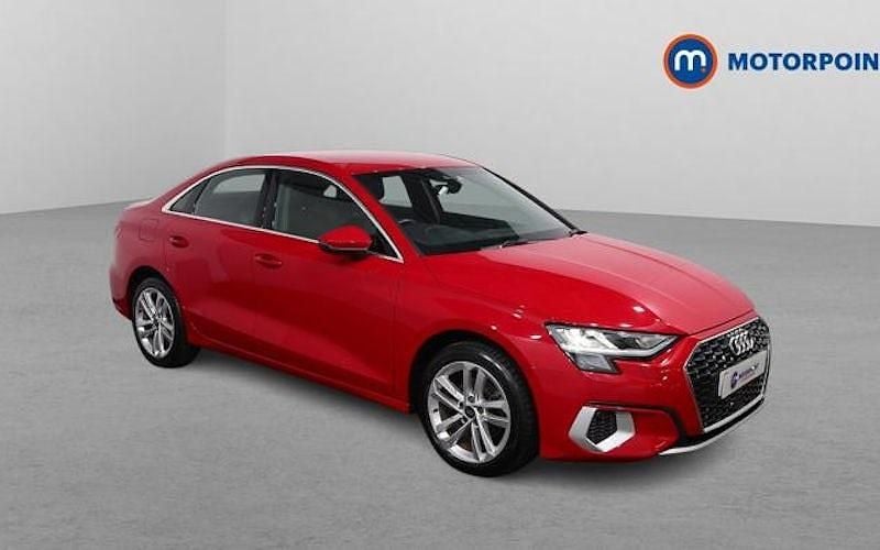 Used Audi A3 Sport 150 HP (110 kW) 2023 Red Sedan