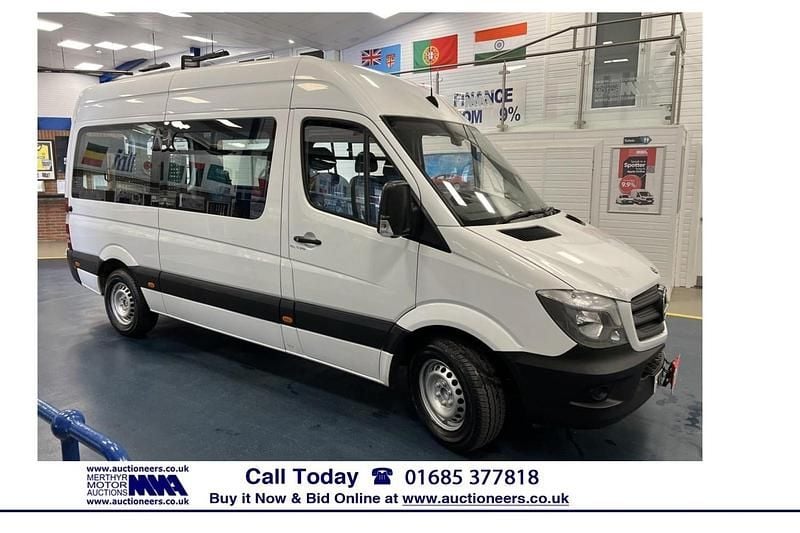 White Used 2014 Mercedes Sprinter Van | £9,610 (Fair price) - Image 1/4