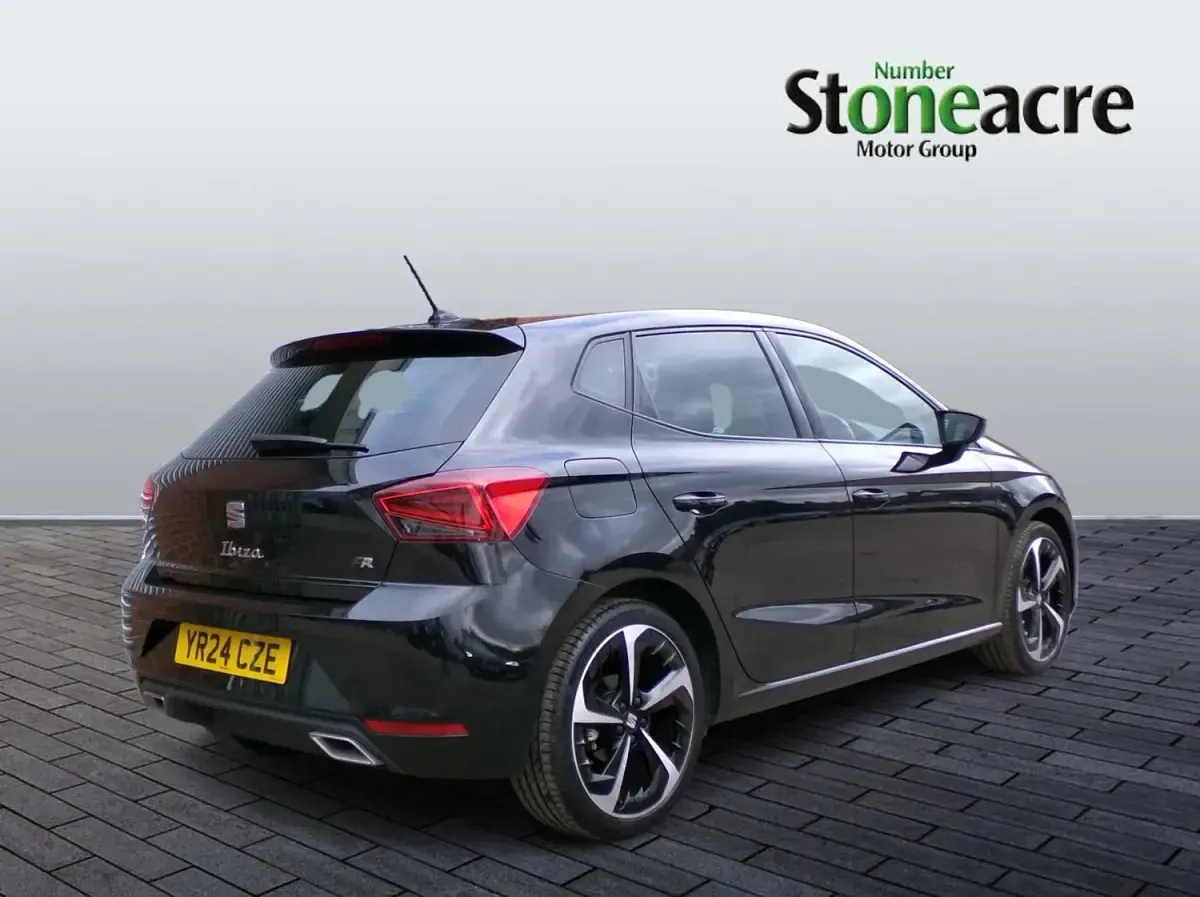 Used Seat Ibiza FR Sport 115 HP (84 kW) 2024 Black Hatchback