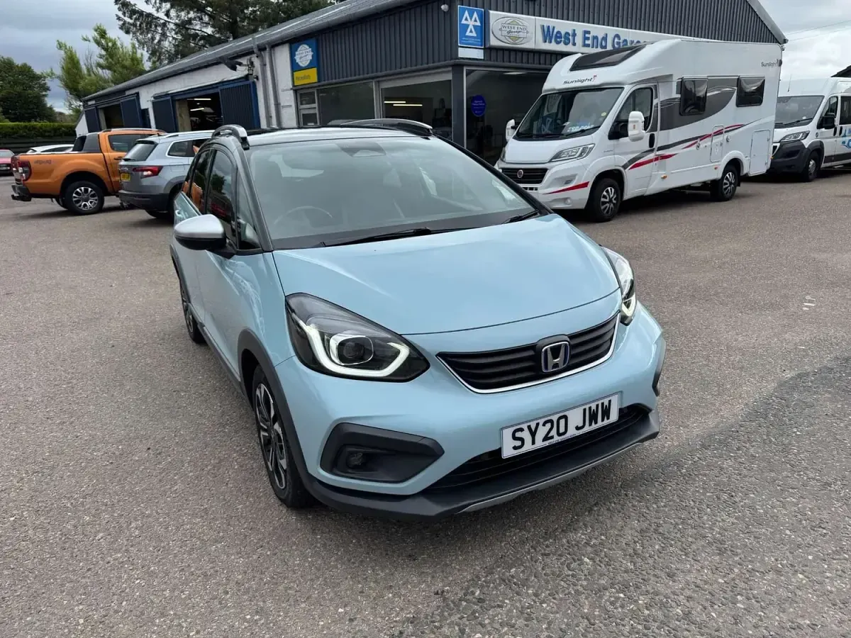 Used Honda Jazz EX 107 HP (78 kW) 2020 Blue Hatchback