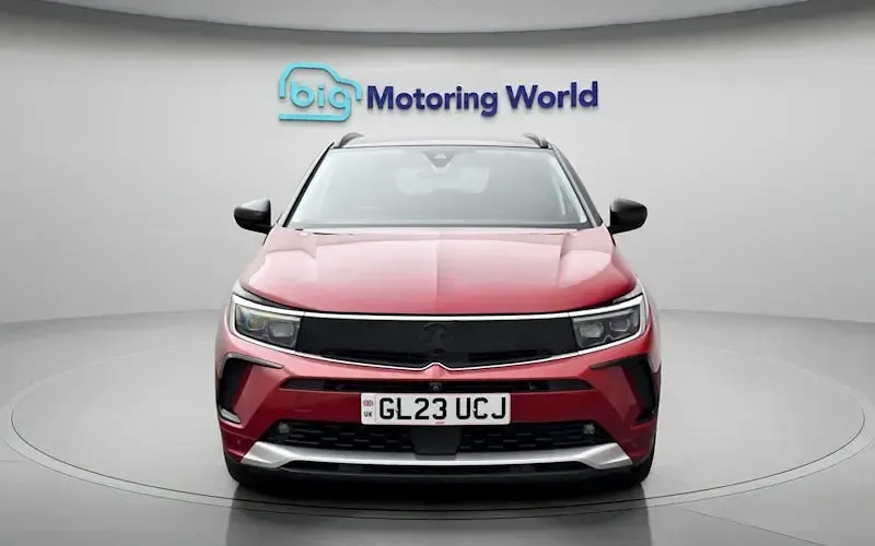 Used Vauxhall Grandland X Ultimate 131 HP (96 kW) 2023 Red SUV