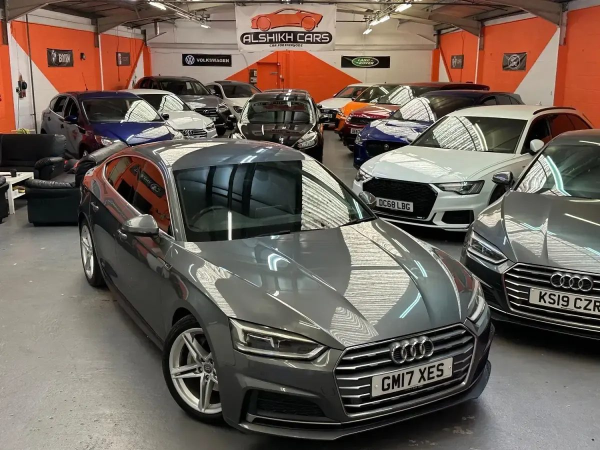 Used Audi A5 S-Line 2017 Grey Coupe
