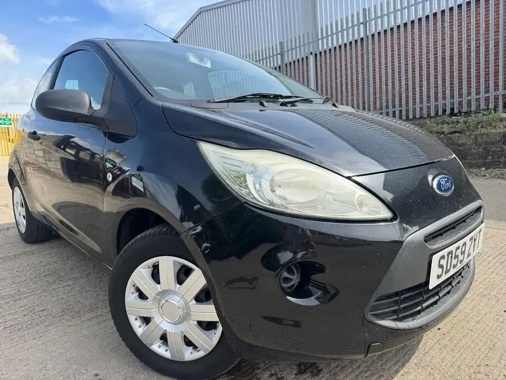 Used Ford Ka Studio 69 HP (50 kW) 2009 Black Hatchback