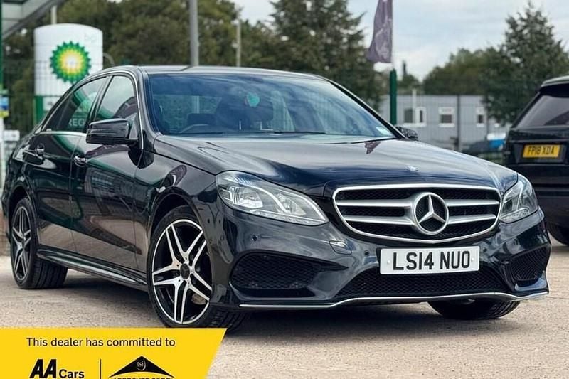 Black Used 2014 Mercedes E220 AMG Sedan | £7,990 (Good price) - Image 1/1