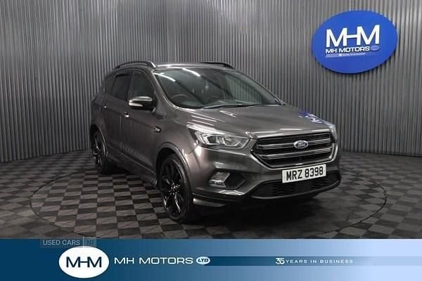 Grey Used 2017 Ford Kuga ST-Line SUV | £8,995 (Fair price) - Image 1/4