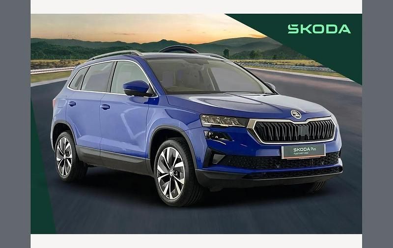 Blue Used 2023 Skoda Karoq SE L SUV | £19,990 (Fair price) - Image 1/3