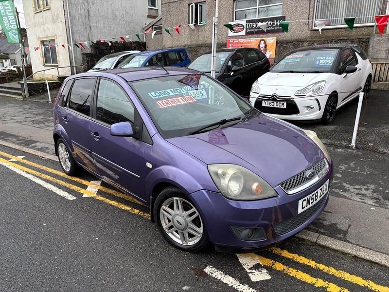 Purple Used 2008 Ford Fiesta Ghia Hatchback | £1,595 (Fair price) - Image 1/4
