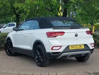 Used VW T-Roc Cabriolet Style 110 HP (80 kW) 2023 White Cabriolet