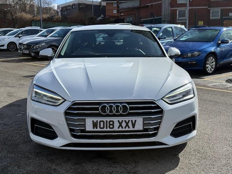 Used Audi A5 Sportback Sport 150 HP (110 kW) 2018 White Hatchback