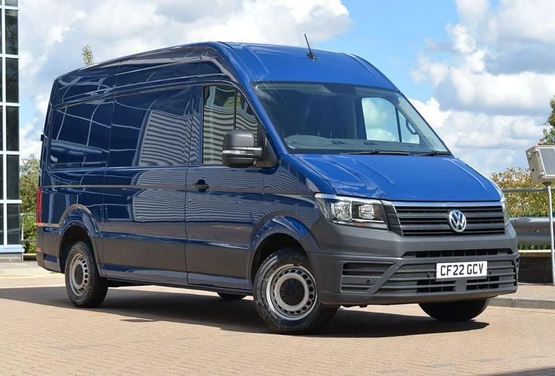 Blue Used 2022 VW Crafter Startline Van | £22,500 (Good price) - Image 1/3