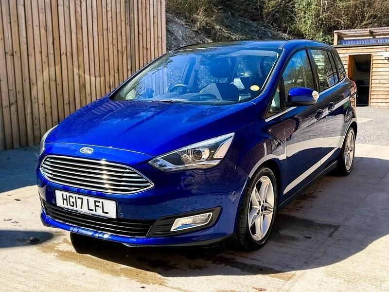 Used Ford Grand C-Max Titanium X 120 HP (88 kW) 2017 Blue MPV