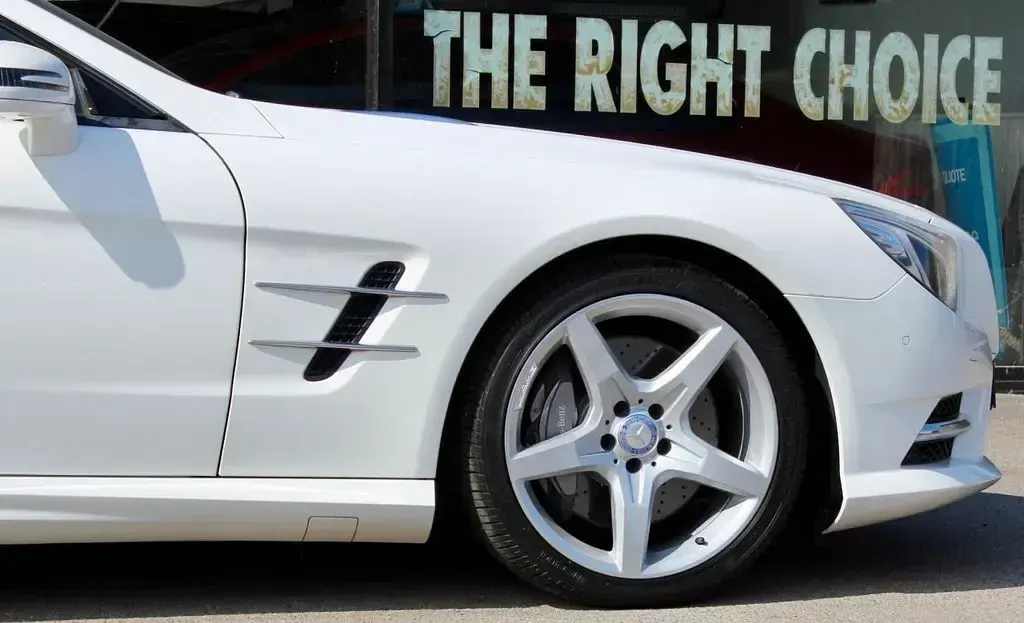Used Mercedes SL350 AMG 306 HP (225 kW) 2014 White Cabriolet